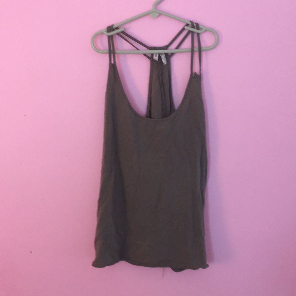 Olive Green Tank Top